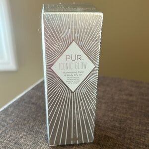 PUR iconic glow illuminating face and body dry oil. NIB